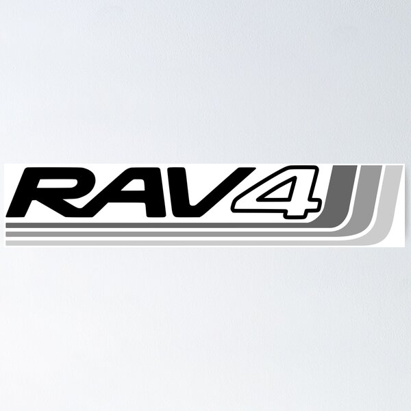 Item preview, RAV4 Heritage Greys Artwork designed and sold by FlatSixGraphics.