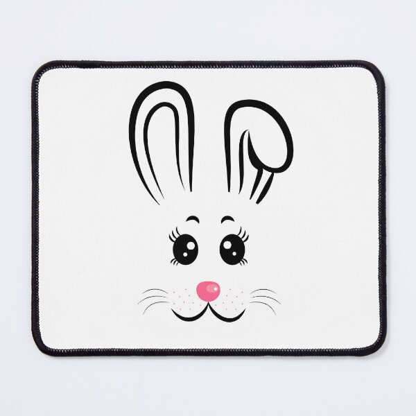 Item preview, Kawaii Rabbit face designed and sold by Dustick.