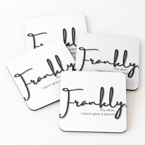 Item preview, Frankly, my dear, I don't give a damn! designed and sold by sm7thme.