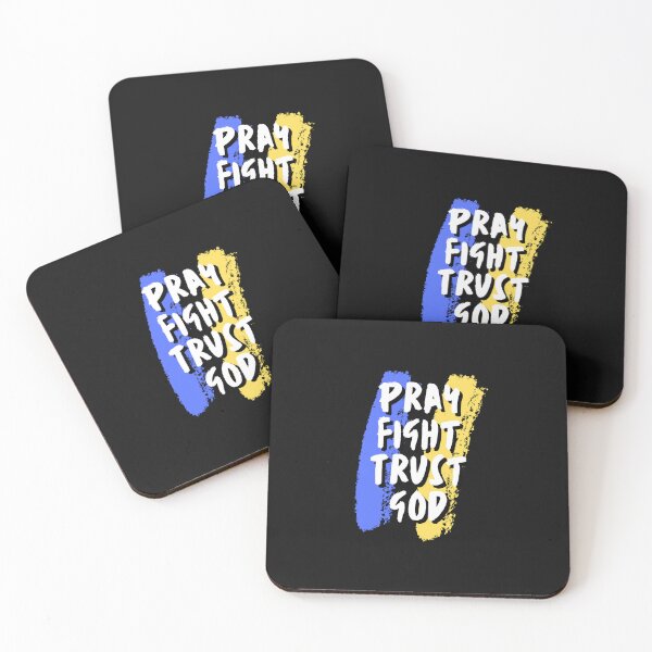 Item preview, Pray Fight Trust God designed and sold by Rockopolys.