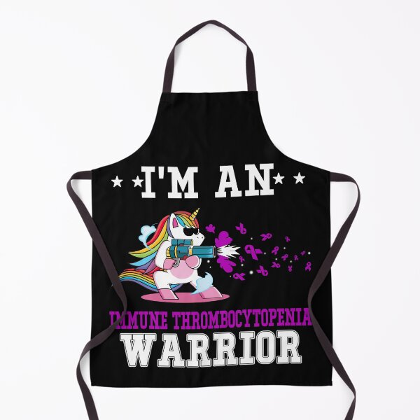 Item preview, Funny Unicorn I'm An Immune Thrombocytopenia Warrior designed and sold by heppenp.