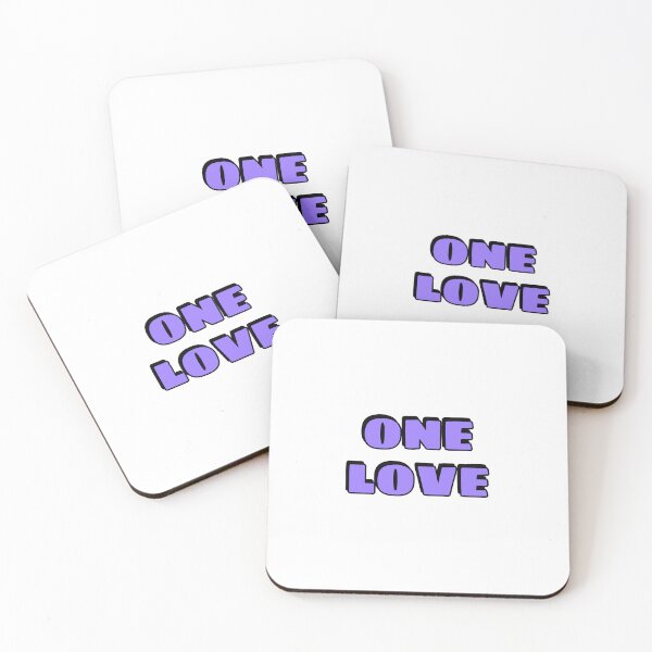 Item preview, One love purple designed and sold by Inspirationmotivation.