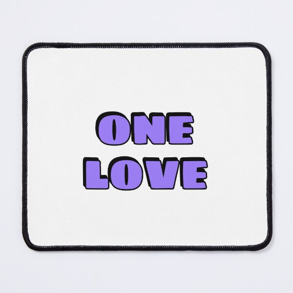 Item preview, One love purple designed and sold by Inspirationmotivation.
