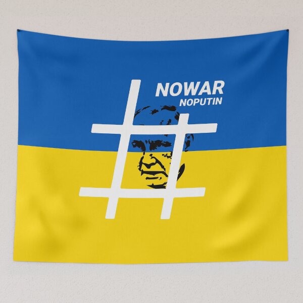Item preview, No War, No Putin - Protect Ukraine designed and sold by Leonard-Solton.
