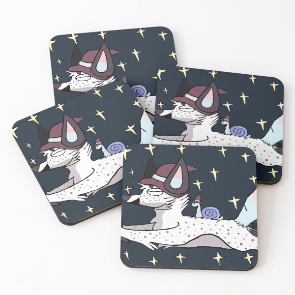 Item preview, Cannoli flying through the night sky designed and sold by CuteCoydog96.