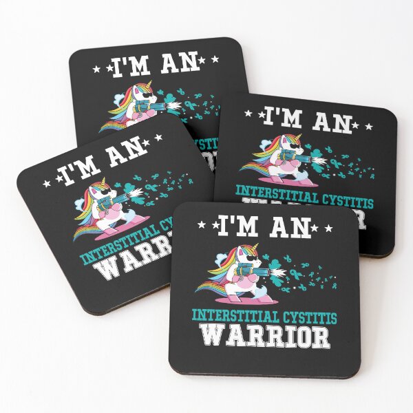 Item preview, Funny Unicorn I'm An Interstitial Cystitis Warrior designed and sold by heppenp.