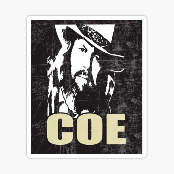 David Allen Coe Sticker
