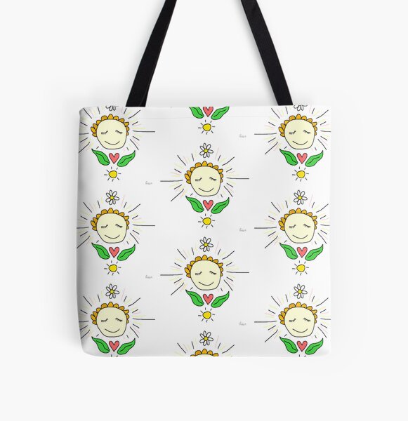 Radiating Warmth All Over Print Tote Bag
