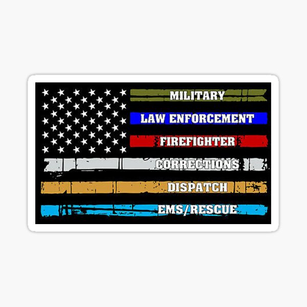 Fire Police Military Flag Gifts & Merchandise for Sale