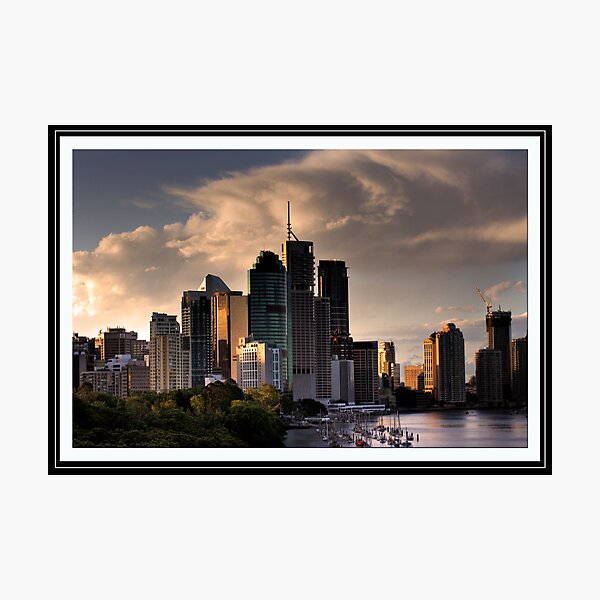 Item preview, Brisbane city designed and sold by Jeff Davies.