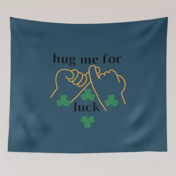 Item preview, hug me for luck designed and sold by NexaMind Studio.