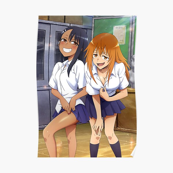 Maki Gamou Nagatoro Hayase Spiel Nicht Mit Mir Miss Nagatoro Poster Von Piowear4you Redbubble