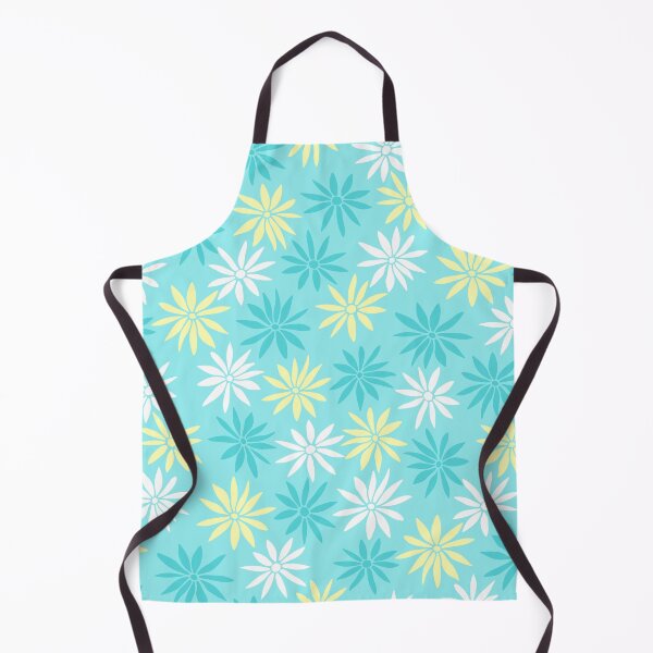 Item preview, Light Blue Swirly Botanical Wildflowers Pattern designed and sold by RihabPrint.