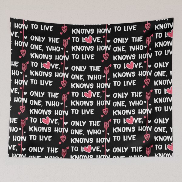 Item preview, only the one who knows how to love, knows how to live. designed and sold by elmanchour.