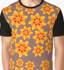 Yellow Flowers Graphic T-Shirt