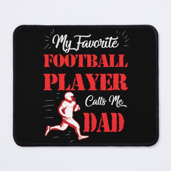 Item preview,  My favorite football Player Call me Dad  Funny Rugby dad Gift designed and sold by Quotes ⭐⭐⭐⭐⭐.