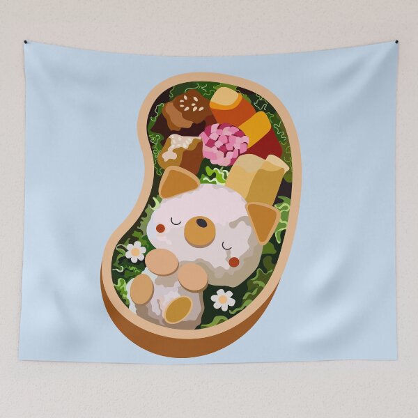 Item preview, Kawaii Kitty Bento Box! designed and sold by emiliapapaya.