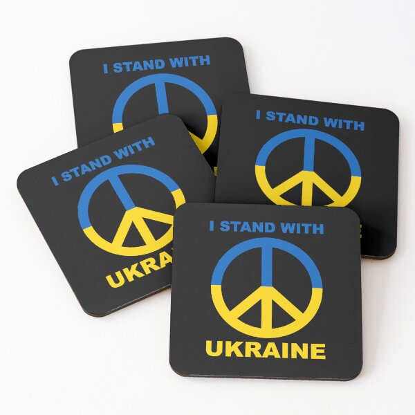 Item preview, I Stand with Ukraine Ukrainian Flag Peace Support Country designed and sold by Draculaura2009.
