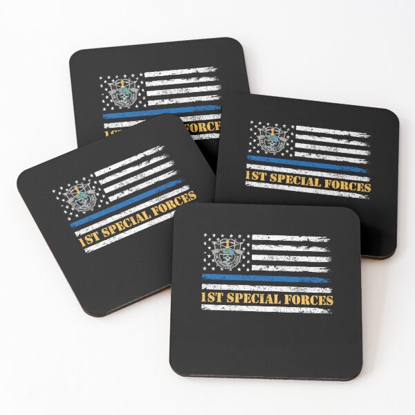 Item preview, US Army 1st Special Forces Group Flag Vintage "De Oppresso Liber" US 1st SFG - Gift for Veterans Day 4th of July or Patriotic Memorial Day designed and sold by Celinay99.