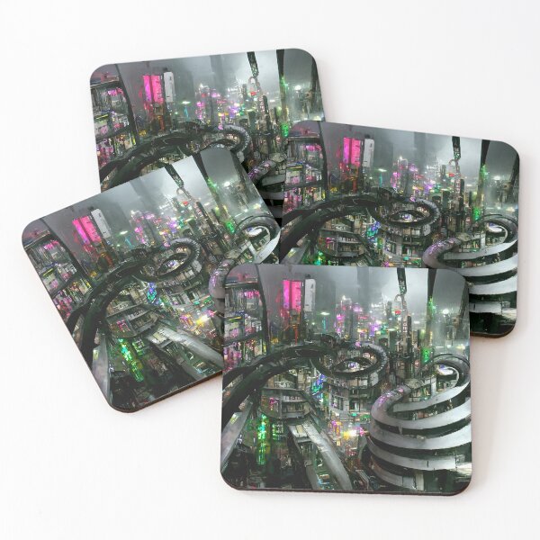 Item preview, Future City of Spirals designed and sold by ScarletMagi.