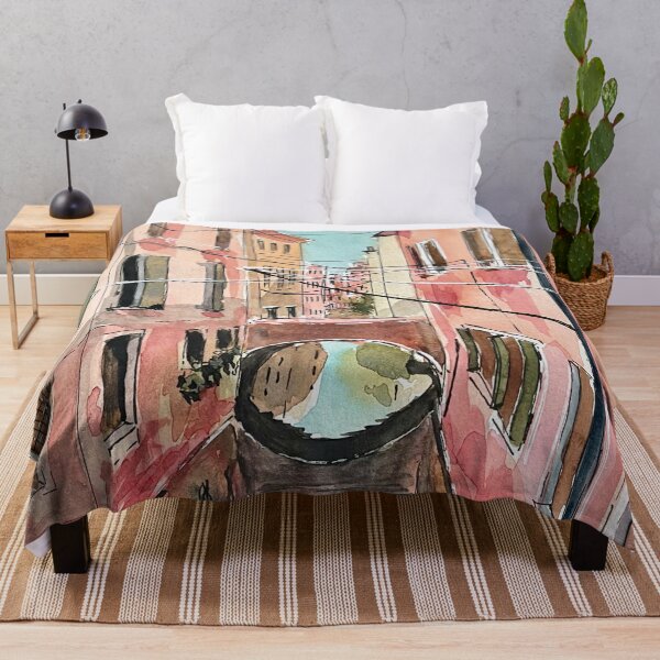 Item preview, Venice, Italy, urban sketch designed and sold by Mashusha-art.