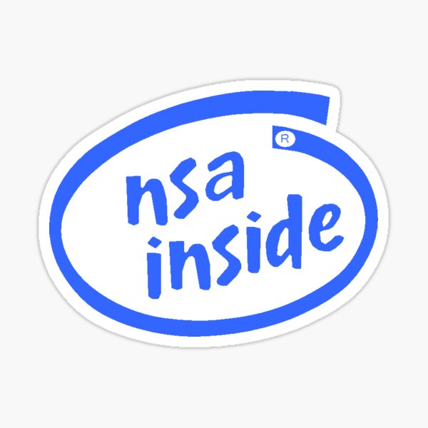 Artikel-Vorschau von NSA im Logo, designt und verkauft von rimek.