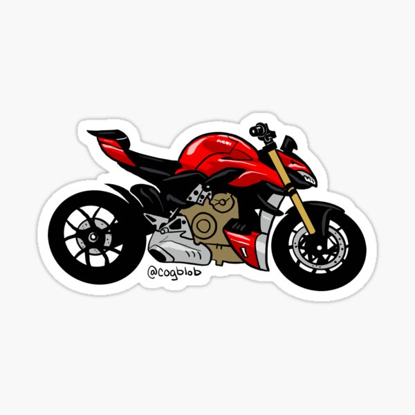 Ducati V4 Street Fighter Sticker