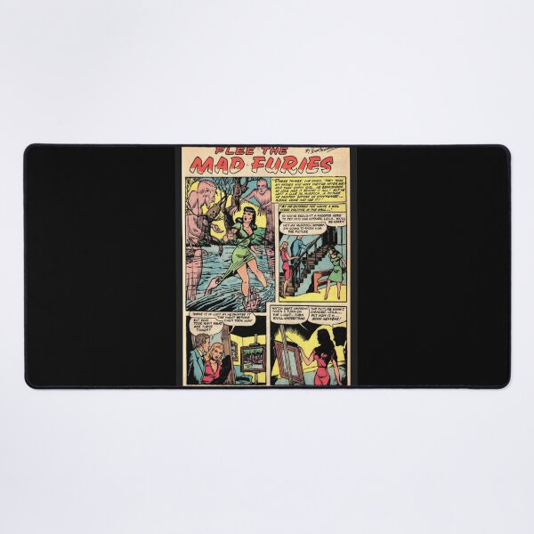 Item preview, Mad Furies Comic Page Horror Sci-Fi Retro Vintage 50s designed and sold by LittleIconShop.