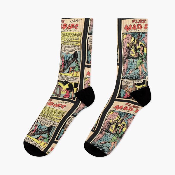 Item preview, Mad Furies Comic Page Horror Sci-Fi Retro Vintage 50s designed and sold by LittleIconShop.