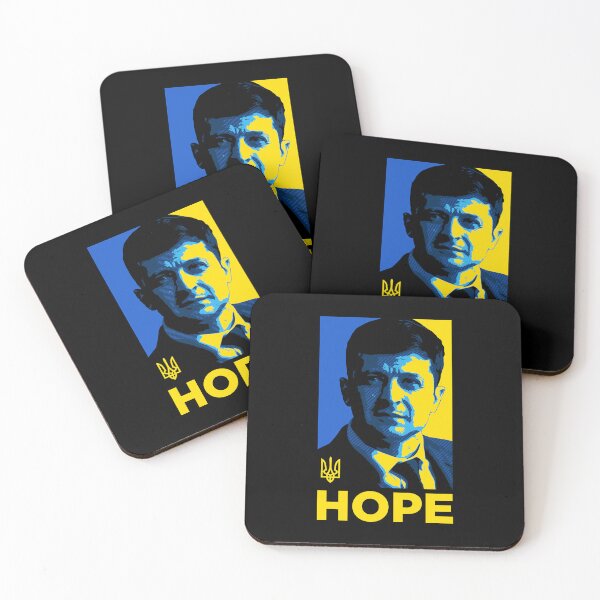 Item preview, Hope President Of Ukraine Volodymyr Zelensky designed and sold by BettyGrantStore.