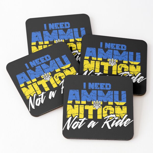 Item preview, I Need Ammunition Not A Ride -Zelensky designed and sold by BettyGrantStore.