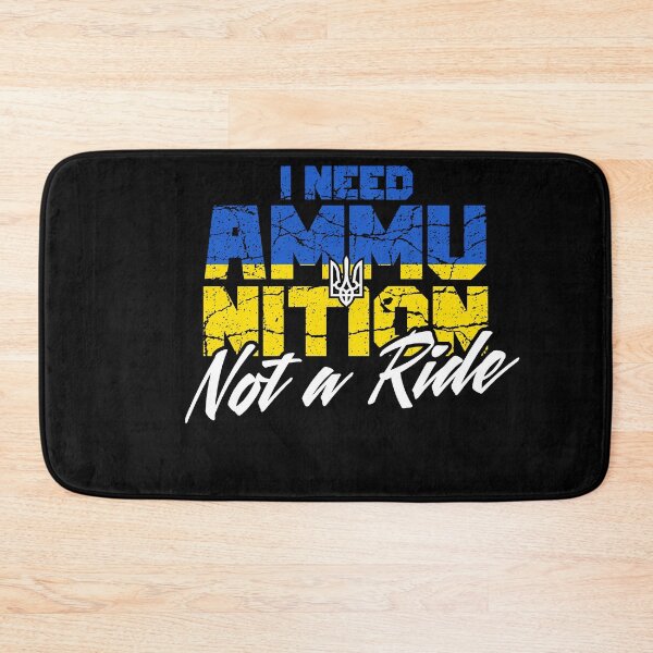 Item preview, I Need Ammunition Not A Ride -Zelensky designed and sold by BettyGrantStore.