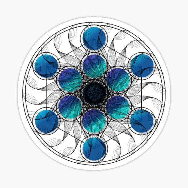 MetaCube-Spirituality- Metatron Sticker