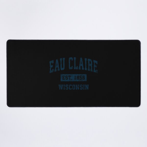 Item preview, Eau Claire Wisconsin Wi Vintage Sports Essential T-Shirt designed and sold by yeseniaval.