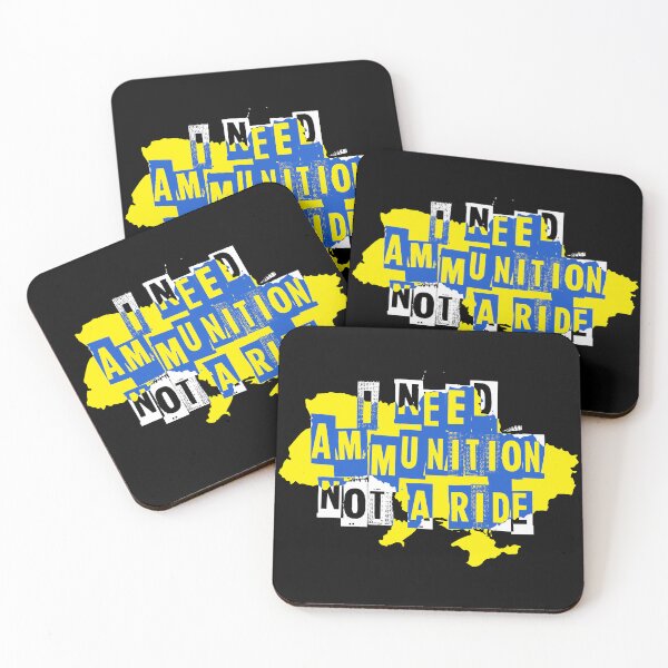 Item preview, I Need Ammunition Not A Ride -Zelensky designed and sold by BettyGrantStore.