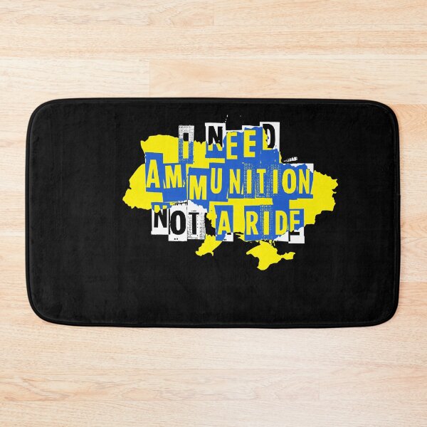 Item preview, I Need Ammunition Not A Ride -Zelensky designed and sold by BettyGrantStore.