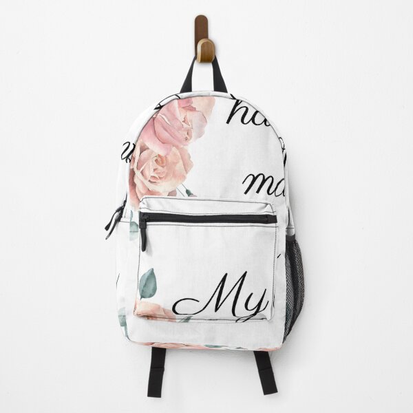 Item preview, The brain has too many tabs open Funny Saying Gift for Girlfriend with Flowers Background, Floral Graphic illustration Idea for Ladies Sticker designed and sold by serenity sahara.