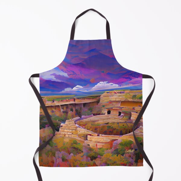 Item preview, Mesa Verde - South West - Modern Art Painting of Mesa Verde designed and sold by CattlettArt.
