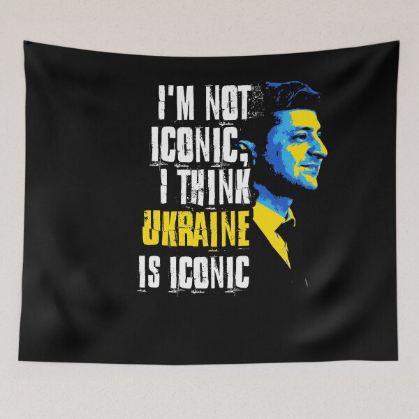 Item preview, Im Not Iconic I Think UKRAINE Is Iconic designed and sold by BettyGrantStore.