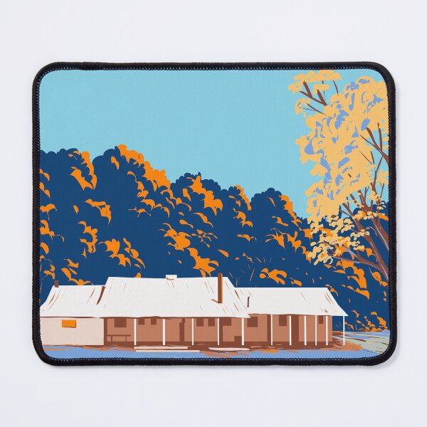 Item preview, General Store During Fall in Virginia WPA Poster Art designed and sold by patrimonio.