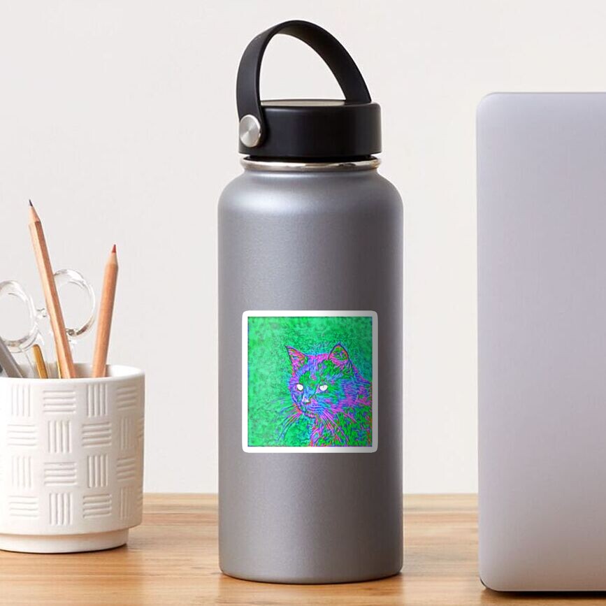 Ninja Cat, Predator Sticker