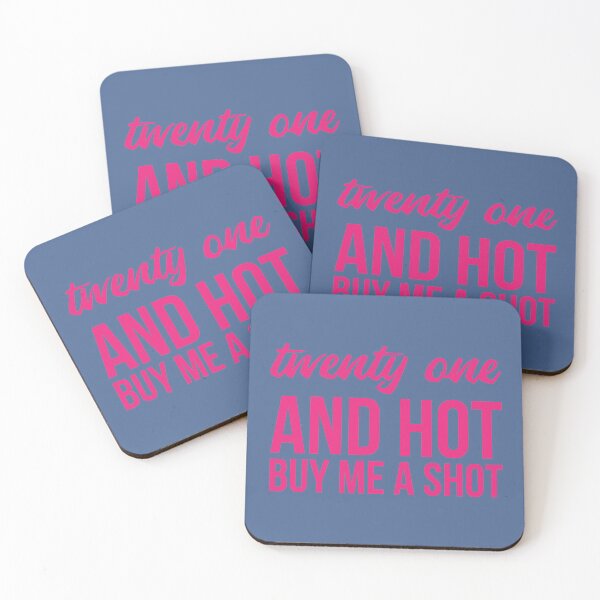 Item preview, Twentyone & Hot Buy Me A Shot 21st Birthday Bday Legal designed and sold by raretshirtsuk.