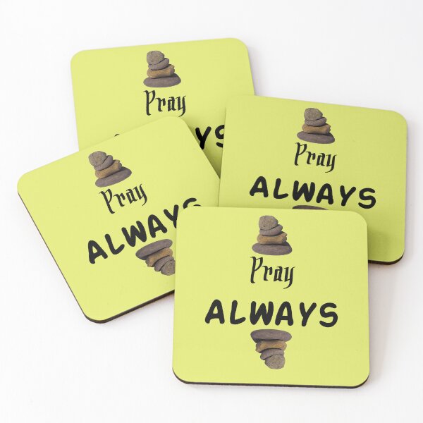 Item preview, Pray Always (Light Background) designed and sold by rgbguy.