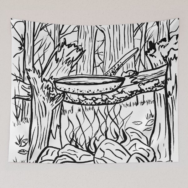 Item preview, campfire  designed and sold by Niina  Niskanen.