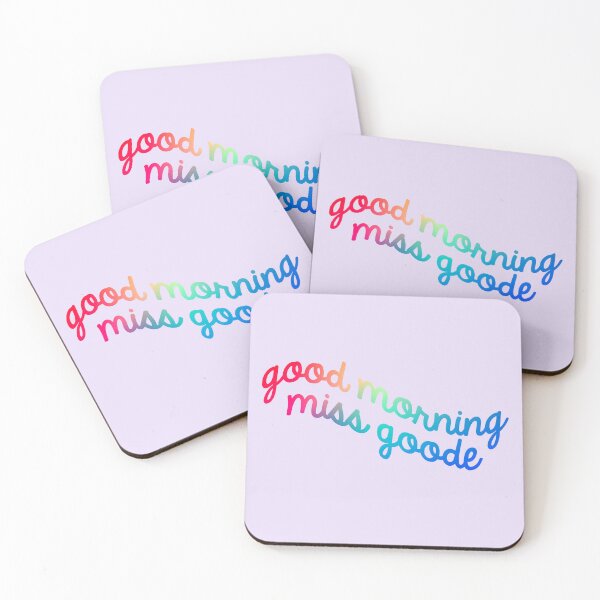 Item preview, good morning miss goode! designed and sold by tessismore.
