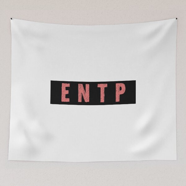 Item preview, Myers Briggs Personality Type - Pink Rectangle ENTP designed and sold by DanLopesMerch.