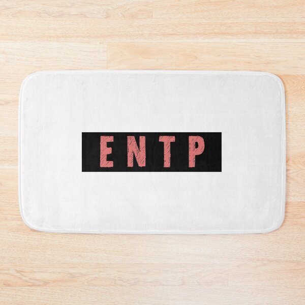 Item preview, Myers Briggs Personality Type - Pink Rectangle ENTP designed and sold by DanLopesMerch.