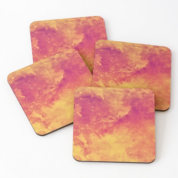 Item preview, Red Yellow Orange Abstract Watercolor designed and sold by OutLoudDesigns.