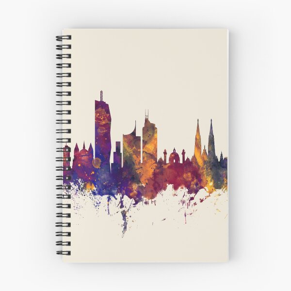 Aperçu de l'œuvre Vienne Autriche Skyline créée et vendue par ArtPrints.