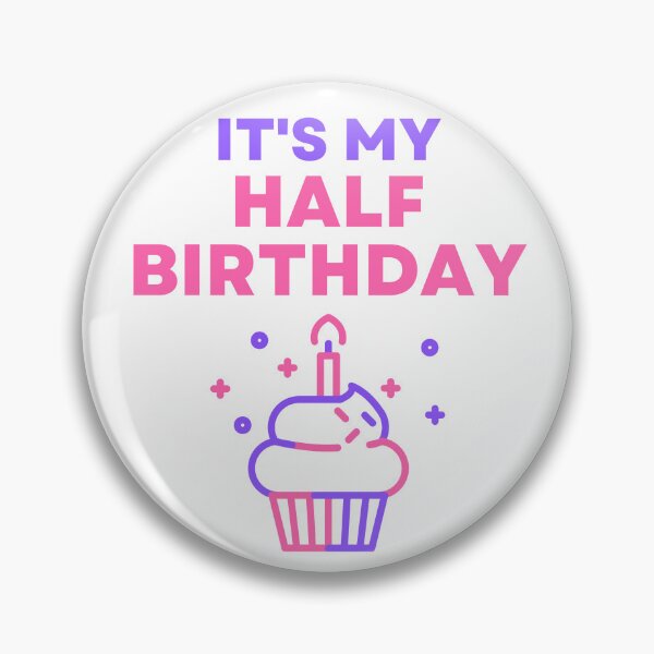 Item preview, Its My Half Birthday Art designed and sold by PartiesPersonal.